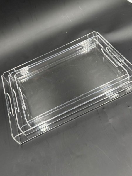 صواني اكريلاك ثلث قطع